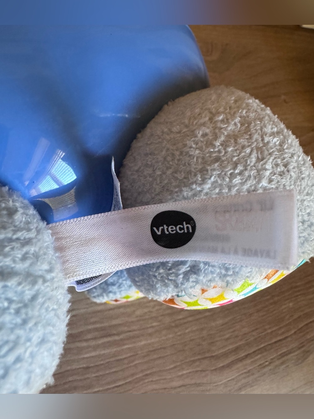 Blue Hippo Plush Night Light Projector with Soothing Sounds - Picture 5 of 9